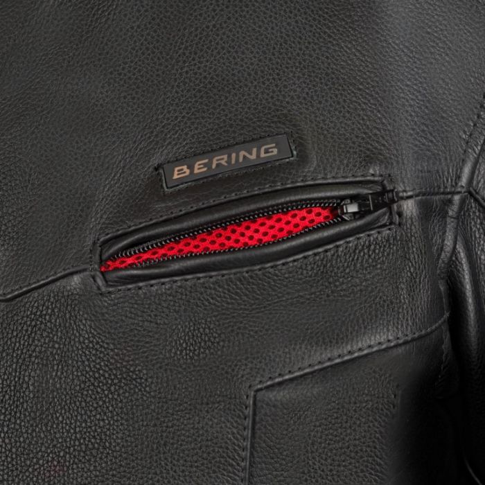 Куртка кожаная Bering GRINGO KING SIZE Black