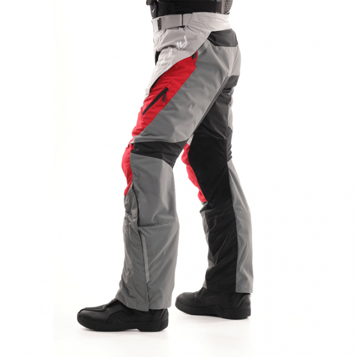 Штаны Эндуро Dragonfly Freeride Grey-Red 2020