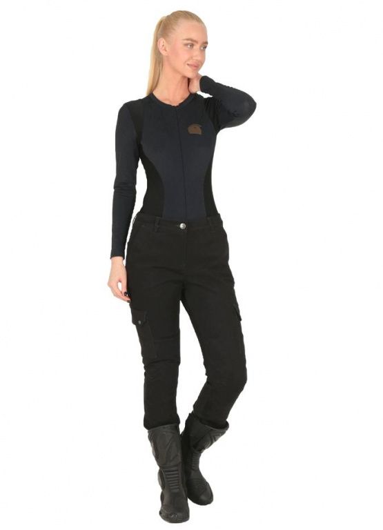 Мотоджинсы женские Hyperlook Barracuda Lady Black