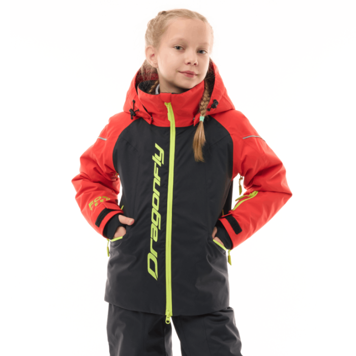 Куртка утепленная Dragonfly Gravity Teenager Red - Black