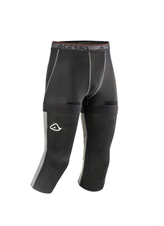 Гетры кроссовые под наколенники + шорты Acerbis X-KNEE GECO Black/Grey