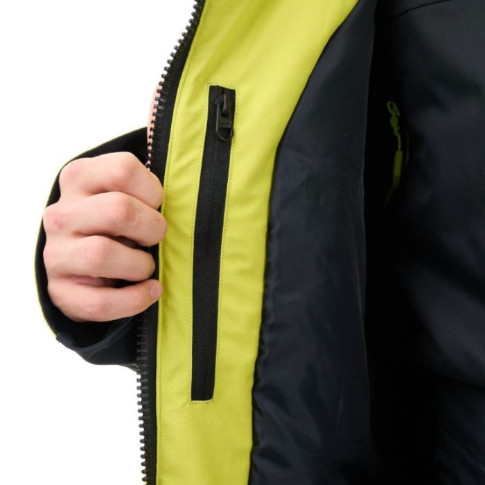Плащ зимний Dragonfly RACE COAT Man Lime-Black 2025