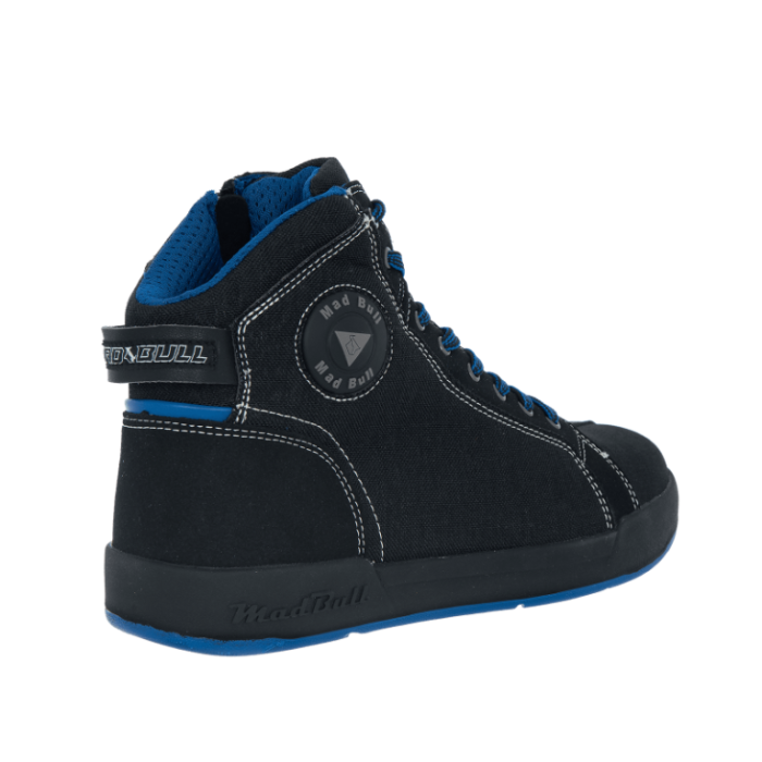 Мотокеды MadBull Sneakers Black/Neon Blue