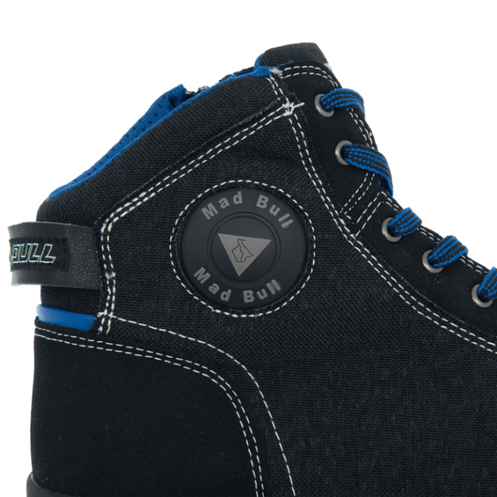 Мотокеды MadBull Sneakers Black/Neon Blue
