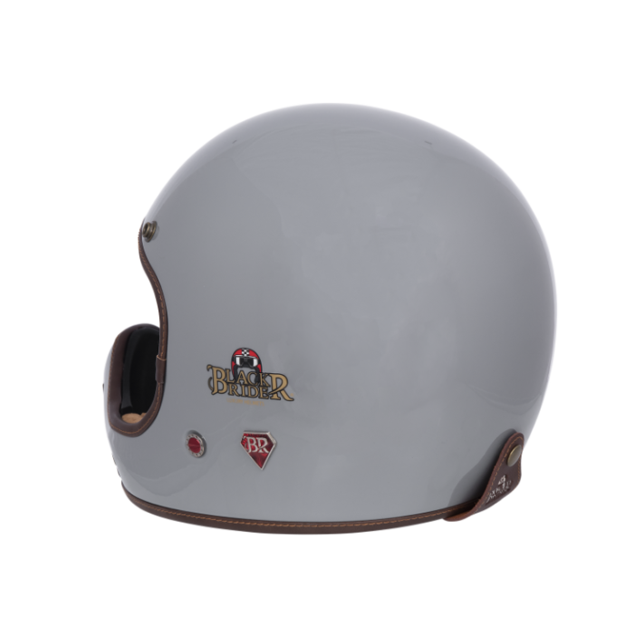 Мотошлем Beon Black Rider Grey