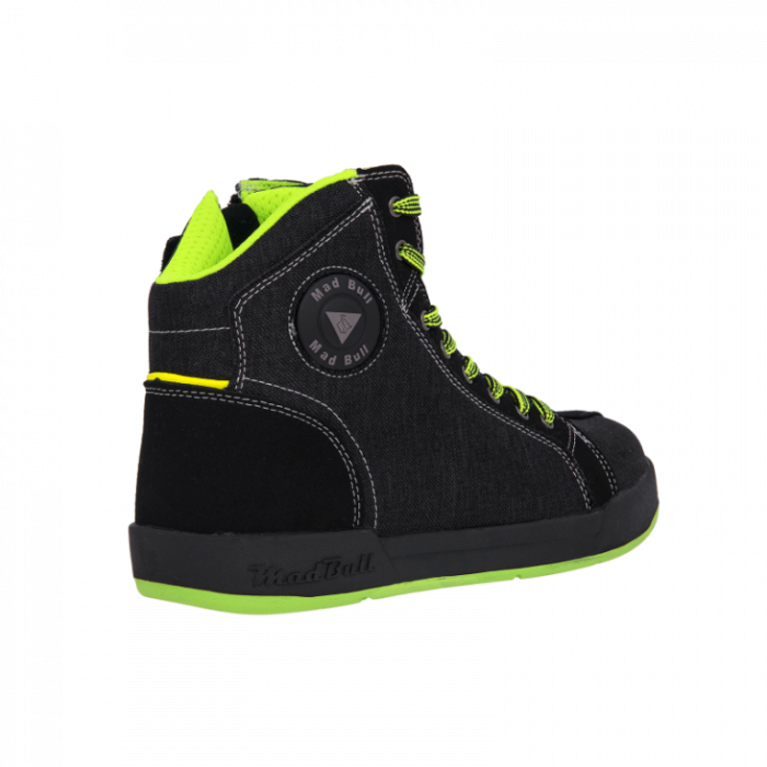 Мотокеды MadBull Sneakers Black/Neon Green
