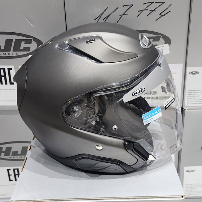 Мотошлем HJC F31 Semi Flat Titanium