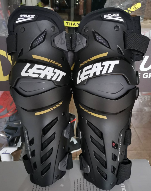 Наколенники детские Leatt Knee Guard Dual Axis Jr Черные