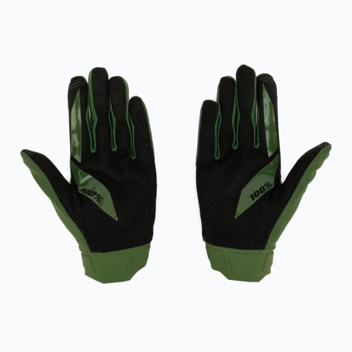 Мотоперчатки 100% Ridecamp Army Green/Black 2024