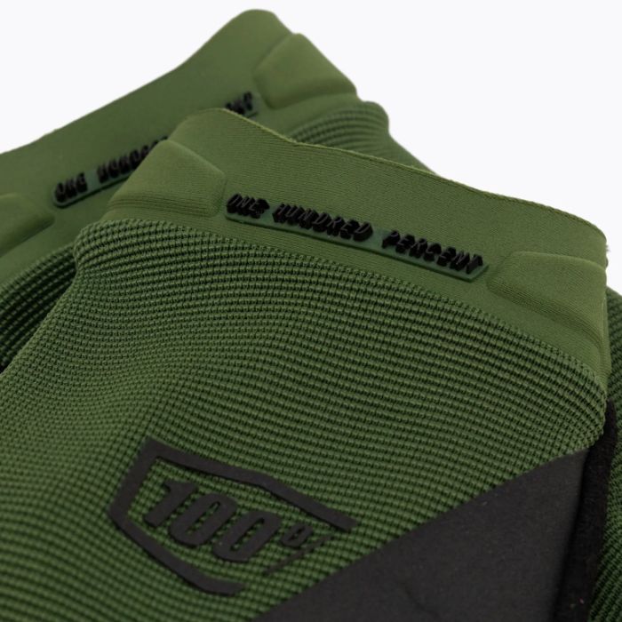 Мотоперчатки 100% Ridecamp Army Green/Black 2024