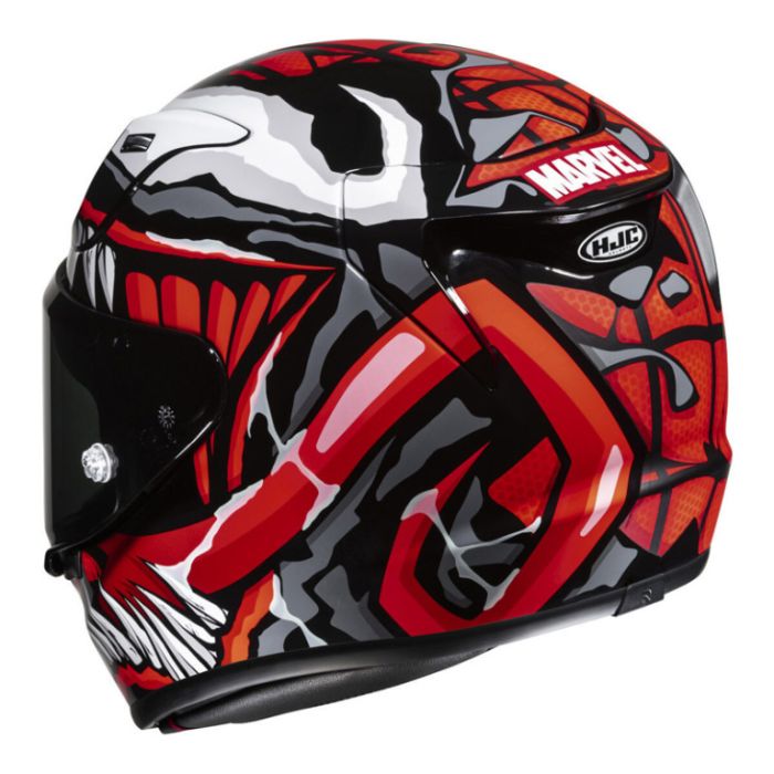 Шлем интеграл HJC RPHA12 MAXIMIZED VENOM MARVEL MC1SF