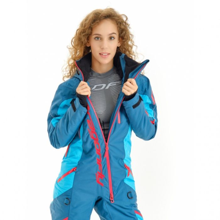 Снегоходный комбинезон Dragonfly Extreme Woman 2023 Утепленный Ocean-Baltic
