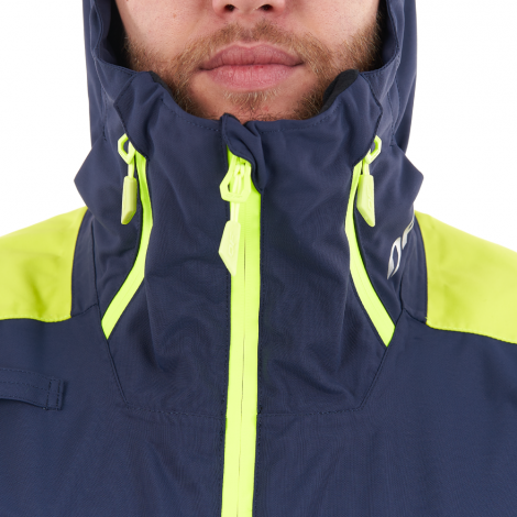 Снегоходный комбинезон Dragonfly Extreme 2.0 MAN Blue-Yellow Fluo Snowbike