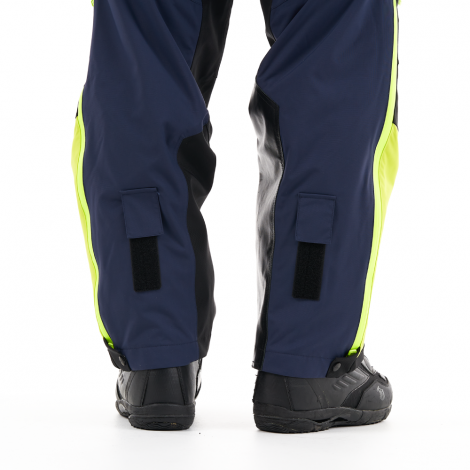 Снегоходный комбинезон Dragonfly Extreme 2.0 MAN Blue-Yellow Fluo Snowbike