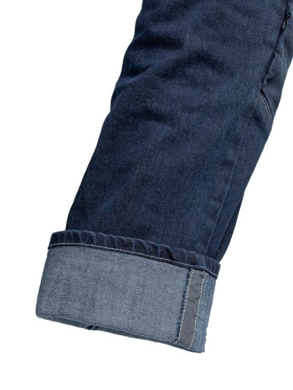 Мотоджинсы EF56 PYTHON EVO муж. Slim fit Cordura Denim стрейч Светлый Синий Stonewash+Brush