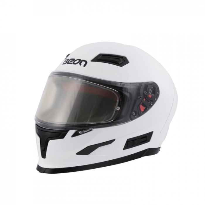 Шлем Beon B-503 SHINY WHITE