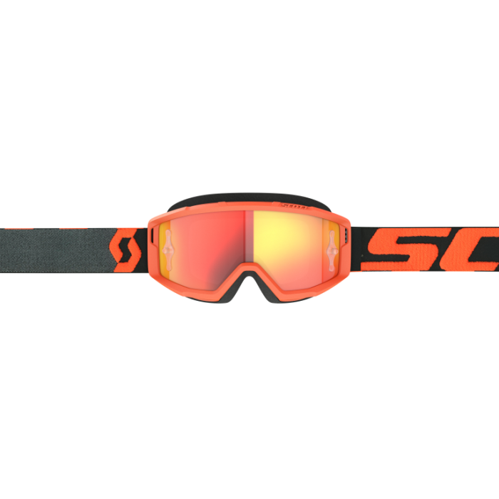 Маска Scott Primal, orange/black orange chrome works