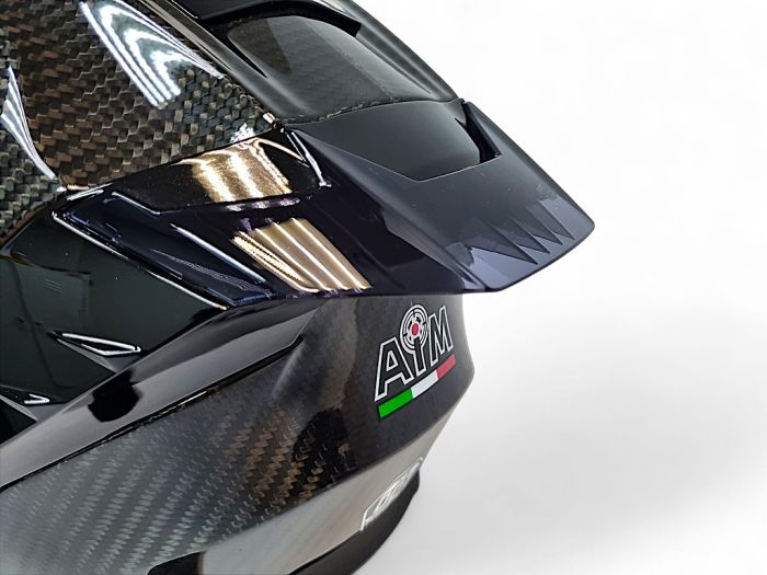 Мотошлем интеграл AiM RH359 Carbon Glossy