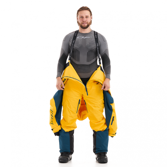 Комбинезон Dragonfly Gravity Premium MAN Yellow-Blue