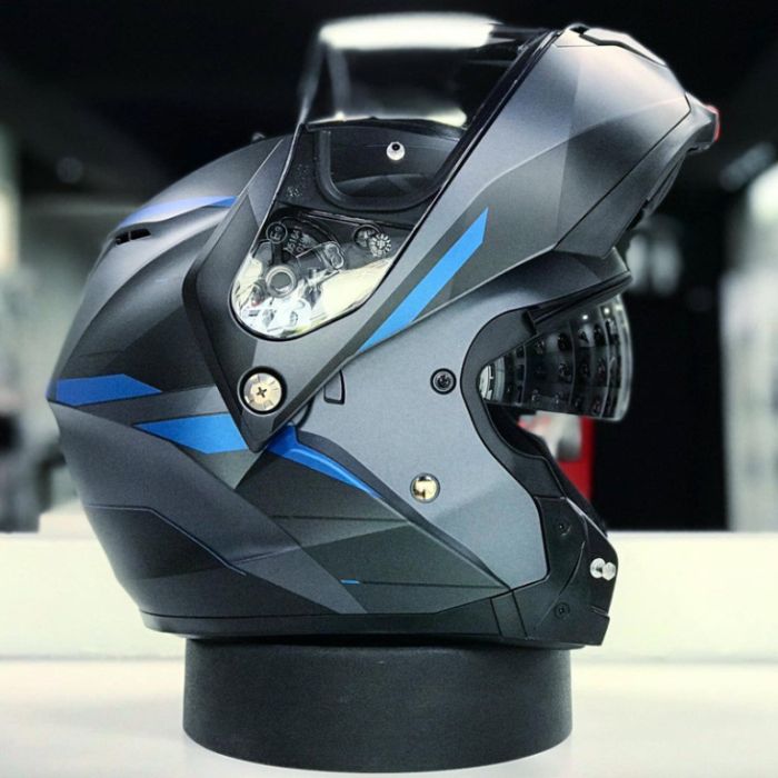 Шлем HJC C91 KARAN MC2SF