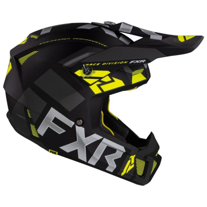 Шлем FXR MX Clutch Evo LE Helmet 22 Black/HiVis