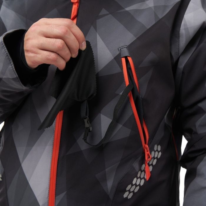 Комбинезон снегоходный Dragonfly Extreme MAN Camo - Grey Утепленный