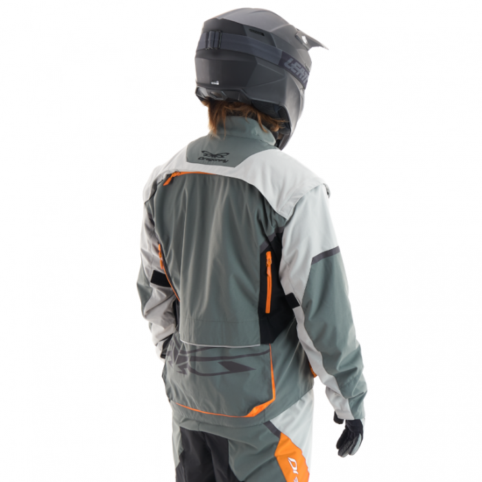Куртка Эндуро Dragonfly Freeride Grey-Orange