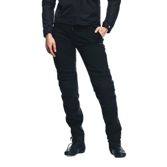 Мотобрюки женские текстиль Dainese Drake 2 Air Black/black