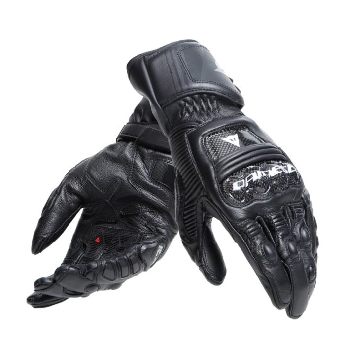 Перчатки DAINESE DRUID 4 LEATHER GLOVES BLACK/BLACK/CHARCOAL-GRAY