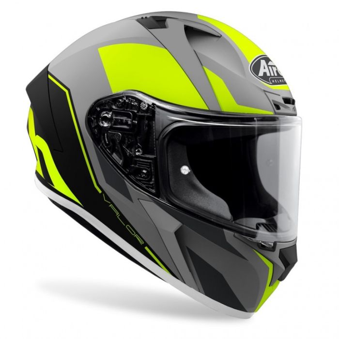 Шлем интеграл Airoh Valor Wings Yellow Matt