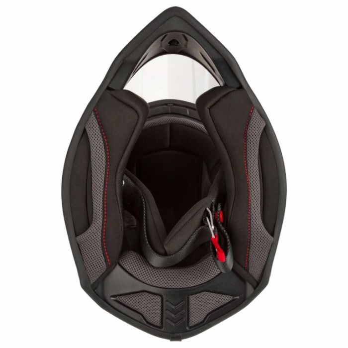 Шлем Детский Кроссовый Acerbis Impact Steel kid, белый/черный