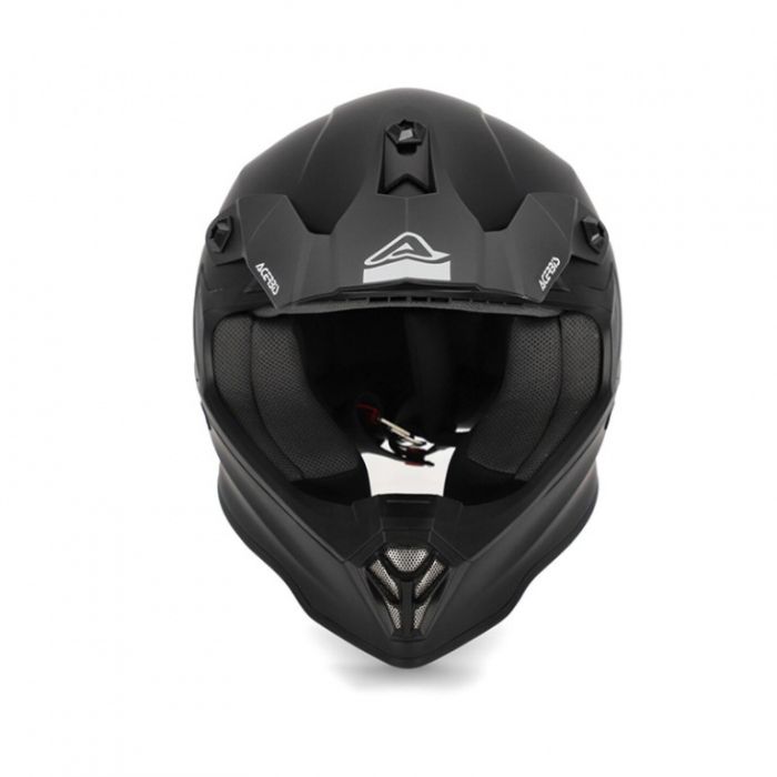 Мотошлем кроссовый детский Acerbis Impact Steel черный