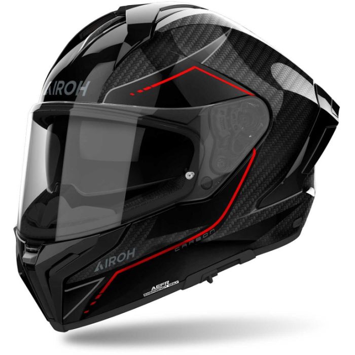 Шлем модуляр Airoh Matryx Carbon Stylish Glossy