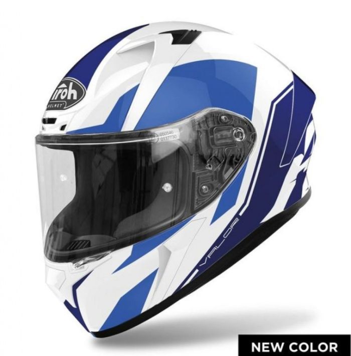 Шлем интеграл Airoh Valor Wings Blue Gloss
