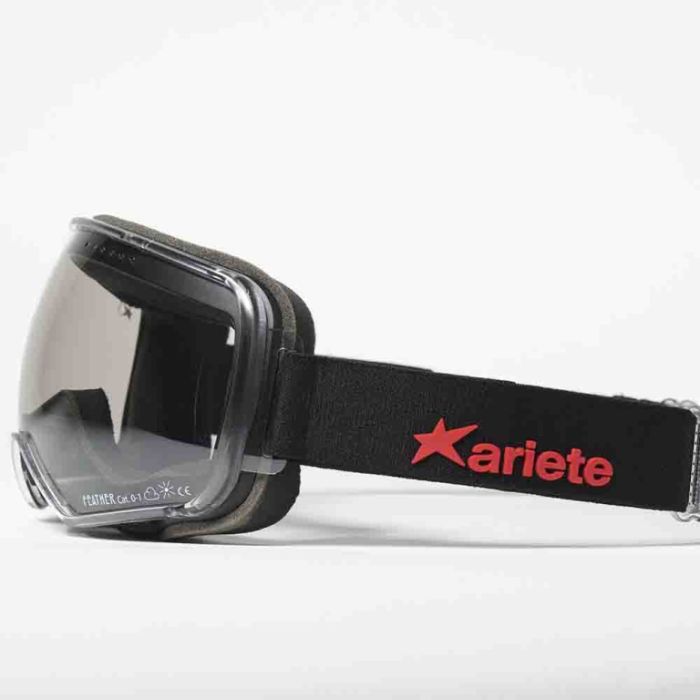 Кроссовая маска Ariete Feather Черный/Красный фотохромная