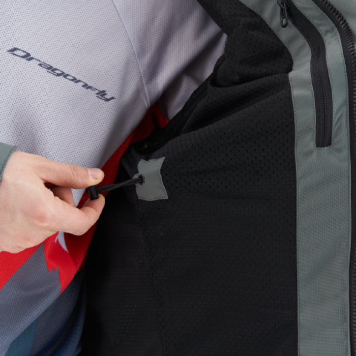 Куртка Эндуро Dragonfly Freeride Grey-Orange