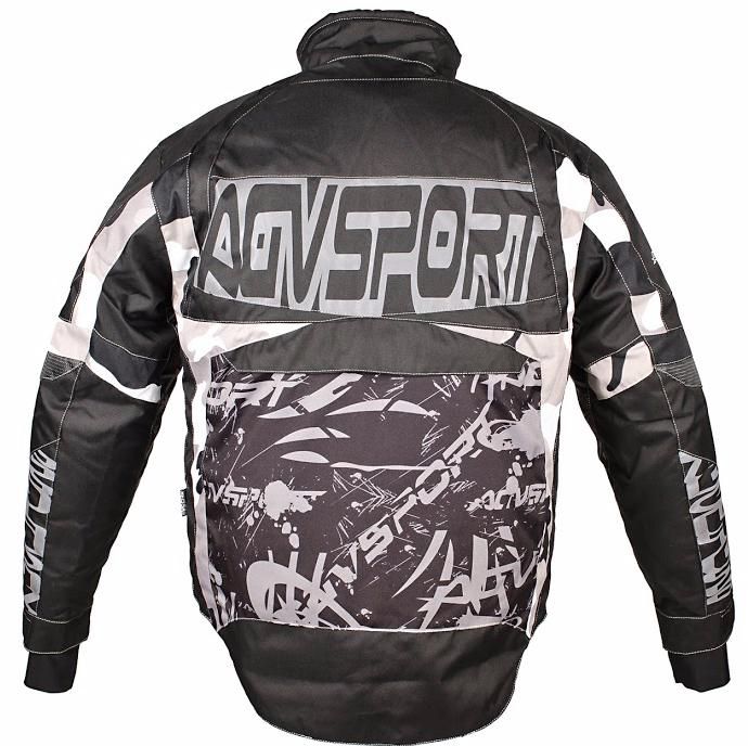 Снегоходная куртка Agvsport Taiga, черая/серая