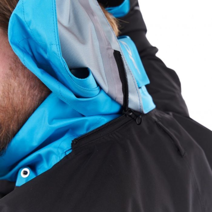 Мембранная куртка Dragonfly QUAD PRO Black - Blue 2023
