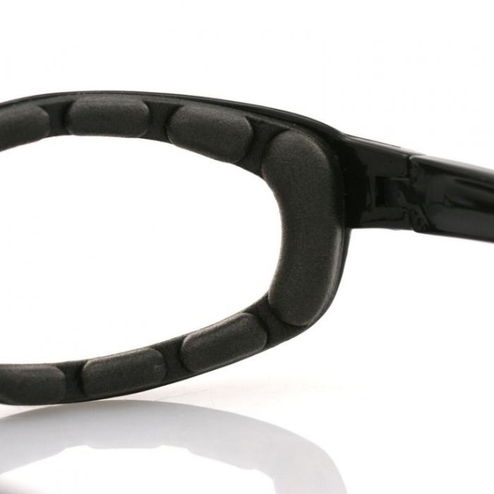 Очки Bobster Fat boy Photochromic, фотохромные линзы, цвет оправы черный, дымчатые линзы