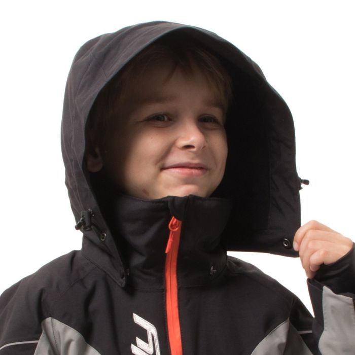 Зимний детский комбинезон Dragonfly Junior Gravity 2023 Black-Gray