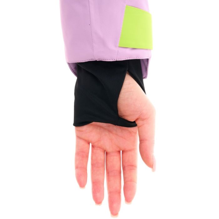 Куртка горнолыжная утепленная Dragonfly Gravity Woman Purple - Lime