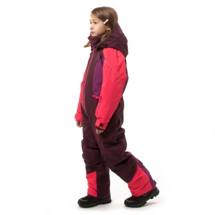 Зимний детскийи комбинезон Dragonfly Junior Gravity 2023 Purple - Brown