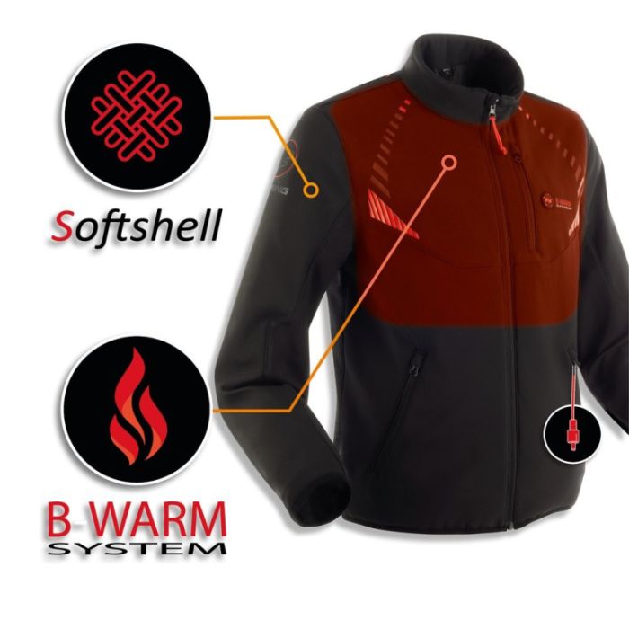 Куртка текстильная Bering WARMOR Black