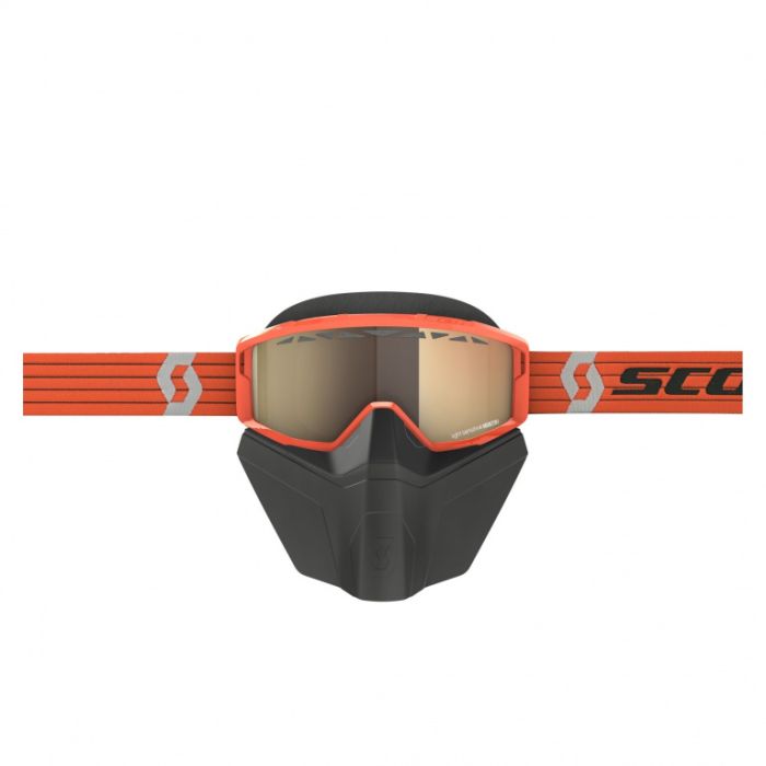 Очки SCOTT Primal Safari Facemask LS orange/grey light sensitive bronze chrom