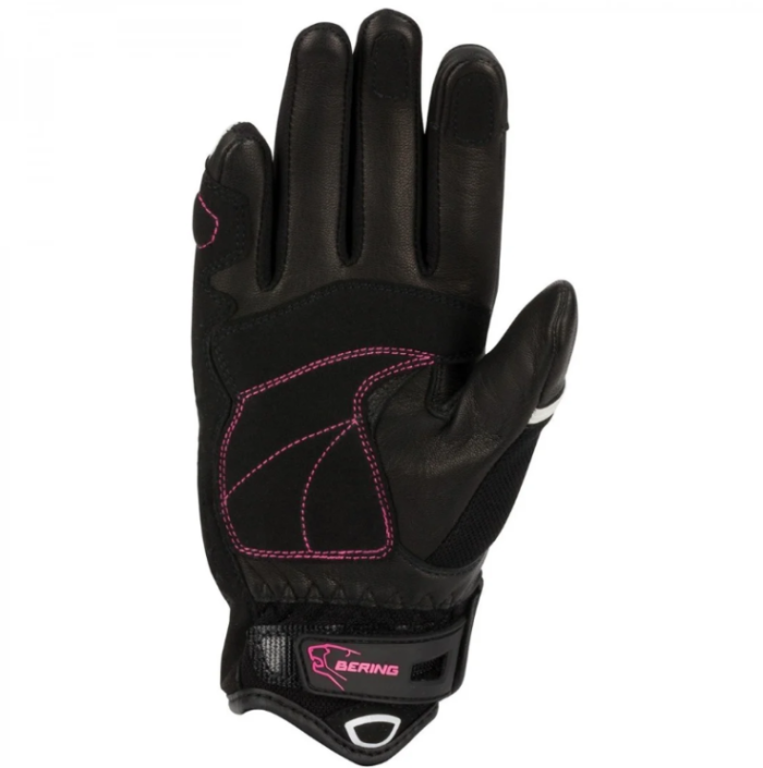 Перчатки комбинированные женские Bering LADY URSULA Black/Fuxia