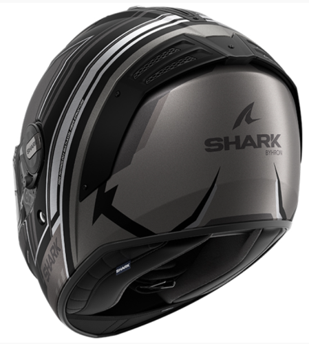 Мотошлем интеграл Shark Spartan Rs Byrhon Mat Black/Anthracite/Chrome