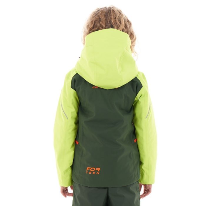 Куртка утепленная Dragonfly Gravity TEENAGER Green - Orange 2024
