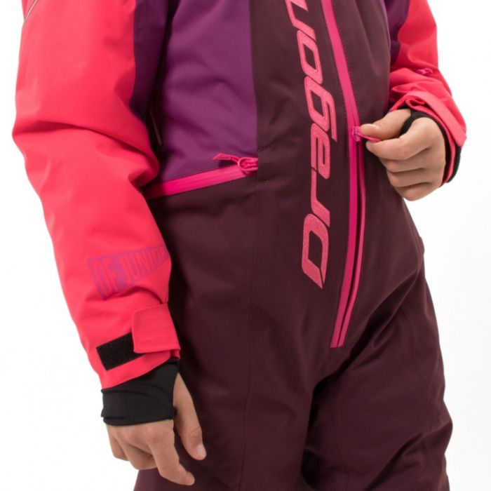 Зимний детскийи комбинезон Dragonfly Junior Gravity 2023 Purple - Brown