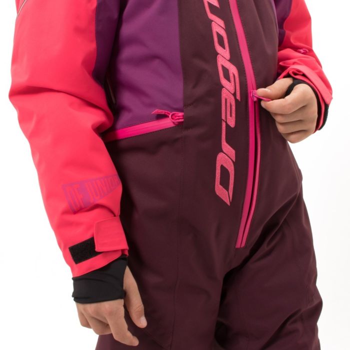 Зимний детскийи комбинезон Dragonfly Junior Gravity 2023 Purple - Brown
