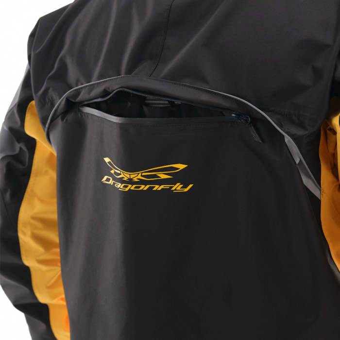 Куртка мембранная Dragonfly Quad Pro Black-yellow